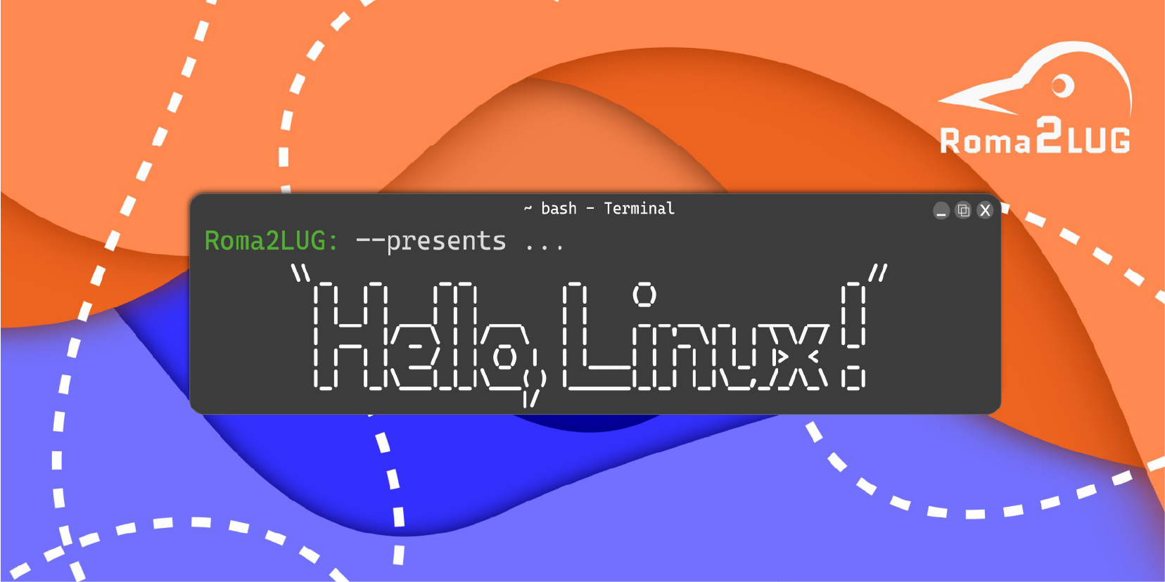 Logo Hello, Linux!